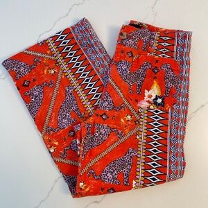 Maeve X Anthropologie The Colette Wide Leg Crop Pants ~ Size 4